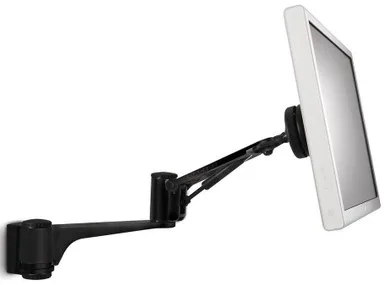 Atdec SD-AT-DW-BK Telehook full-motion wall mount for a small monitor